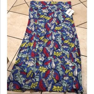 LulaRoe Maxi skirt size 3XL NWT